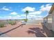 Backyard featuring a pool and desert landscape, ideal for relaxation and outdoor activities at 392 Waterwheel Falls Dr, Henderson, NV 89015