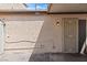 Back entrance with security door at 4000 Visby Ln, Las Vegas, NV 89119