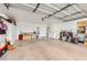 Spacious garage with plenty of storage space and a laundry area at 5401 Bugle Way # 103, Las Vegas, NV 89108