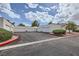 Row of detached garages offering ample parking and storage space for residents and their vehicles at 5401 Bugle Way # 103, Las Vegas, NV 89108