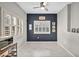 Dining area with natural light, shutters, and a view of the kitchen at 8501 W University Ave # 1083, Las Vegas, NV 89147