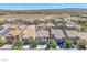 Charming two-story homes in a well-maintained neighborhood with desert landscaping and mountain views at 9872 Chief Sky St, Las Vegas, NV 89178