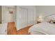 Bright bedroom offers a closet and a comfortable bed for a peaceful retreat at 10532 Sea Palms Ave, Las Vegas, NV 89134