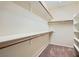Walk-in closet with shelving and rod storage at 10667 Casa Bianca St, Las Vegas, NV 89141