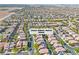Aerial view of the neighborhood, showcasing street layout and location at 11014 Great Sioux Rd, Las Vegas, NV 89179