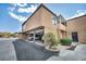 Exterior elevation of townhome featuring carports at 1424 Santa Anita Dr # D, Las Vegas, NV 89119