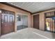 Private patio with door to home and storage unit at 1424 Santa Anita Dr # D, Las Vegas, NV 89119