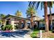 Beautiful exterior of the Rhodes Ranch community center at 151 Cliff Valley Dr, Las Vegas, NV 89148