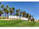 A sign welcoming you to the Rhodes Ranch community at 151 Cliff Valley Dr, Las Vegas, NV 89148