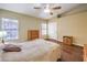 Spacious primary bedroom features an airy atmosphere with lots of natural light at 1557 Lake Placid Ter # 1557, Henderson, NV 89014