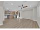 Open living space with a seamless flow between the kitchen and living area, perfect for entertaining at 177 Rocky Star St, Henderson, NV 89012