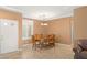Dining area featuring a wooden table with seating for eight at 2069 Colvin Run Dr, Henderson, NV 89052