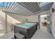 Outdoor jacuzzi with open-air patio, perfect for relaxation and entertaining at 2160 Pueblo Cir, Las Vegas, NV 89169