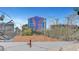 View of Rio hotel in Las Vegas. The Rio Hotel has a colorful design at 2521 Richfield Blvd, Las Vegas, NV 89102