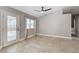 Living room view of a patio door leading out to the pool area at 2848 Skowhegan Dr, Henderson, NV 89074
