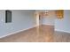 Spacious living room with hardwood floors and neutral color scheme at 3318 N Decatur Blvd # 2110, Las Vegas, NV 89130