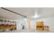 Organized garage with shelving and storage cabinets at 3581 Mallard Ave, Pahrump, NV 89048