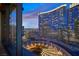 Exterior view of surrounding buildings showcasing city views and lights at 3726 Las Vegas Blvd # 1902, Las Vegas, NV 89158