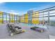 Luxury rooftop pool area with lounge chairs and stunning views at 3726 Las Vegas Blvd # 1902, Las Vegas, NV 89158