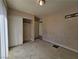 Bedroom with wall mount TV, ready to be upgraded at 4748 Terra Linda Ave, Las Vegas, NV 89120