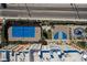 Aerial view showcasing community amenities: tennis court, basketball court and playground among landscaped grounds at 68 E Serene Ave # 224, Las Vegas, NV 89123