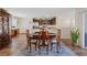Open concept dining area leads to the kitchen, great for entertaining and Gathering gatherings at 6848 Sunflower Fields St, North Las Vegas, NV 89086