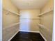 Spacious walk-in closet with built-in shelving for ample storage at 7135 S Durango Dr # 314, Las Vegas, NV 89113