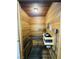 A private on-site sauna features wood paneled walls and seating at 7173 S Durango Dr # 307, Las Vegas, NV 89113