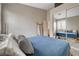 Bedroom with view of another similar style bed at 8719 Villa Ariel Ln, Las Vegas, NV 89147