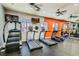 A well-equipped gym features modern cardio machines, providing residents with a convenient fitness option at 8805 Jeffreys St # 2073, Las Vegas, NV 89123
