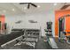 A spacious weight room provides residents with a convenient space to pursue their strength and fitness goals at 8805 Jeffreys St # 2073, Las Vegas, NV 89123