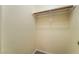 Walk-in closet with rod for hanging clothes at 9753 Villa Lorena Ave, Las Vegas, NV 89147