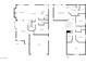Detailed floor plan showcasing the layout of the home's first and second floors at 10056 Cranbrook Falls Ct, Las Vegas, NV 89148