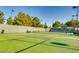 Community tennis court with manicured landscaping at 10241 Regents Cross Pl, Las Vegas, NV 89144