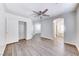 Spacious bedroom boasts hardwood floors and bright, natural light at 11028 Meadow Leaf Ave, Las Vegas, NV 89144