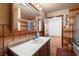 Bathroom with a combination shower-tub at 1320 Daytona St, Pahrump, NV 89048
