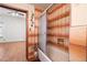 Cozy bathroom with tile flooring and glass shower doors at 1320 Daytona St, Pahrump, NV 89048