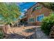 This home features a spacious, well-maintained backyard at 153 Via Di Mello, Henderson, NV 89011