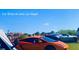 Exotic cars on display against backdrop of homes at the Lake Las Vegas car show at 153 Via Di Mello, Henderson, NV 89011