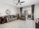 Living room boasting natural light and comfortable seating at 200 W Sahara Ave # 1703, Las Vegas, NV 89102