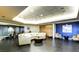 Comfortable lobby area with a curved sofa and modern decor at 200 W Sahara Ave # 1703, Las Vegas, NV 89102
