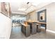 Resident lounge area with bar seating at 200 W Sahara Ave # 1703, Las Vegas, NV 89102
