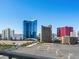 Enjoy the amazing clear skyline view from the home's balcony at 200 W Sahara Ave # 1703, Las Vegas, NV 89102