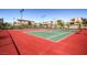 Well-maintained tennis courts provide residents with opportunities for sports and recreation within the community at 2435 Granada Bluff Ct, Las Vegas, NV 89135