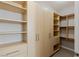 Spacious closet with custom shelving and ample storage space for all your wardrobe needs at 2672 Mystere Ct, Las Vegas, NV 89117