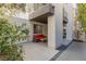Secluded courtyard with comfortable seating, and direct access to the main house at 2672 Mystere Ct, Las Vegas, NV 89117