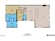 Upstairs floor plan featuring primary bedroom, bath, walk-in closets, loft, and open layout at 2672 Mystere Ct, Las Vegas, NV 89117