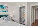 Bedroom closet has ample storage with an organized shelving system at 2777 Paradise Rd # 1105, Las Vegas, NV 89109