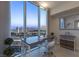 Bright office space with floor-to-ceiling windows showcasing panoramic city views at 2777 Paradise Rd # 1105, Las Vegas, NV 89109
