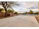 Backyard featuring a pool, patio, and privacy landscaping, creating a serene outdoor oasis at 2900 Valvent Ct, Henderson, NV 89044